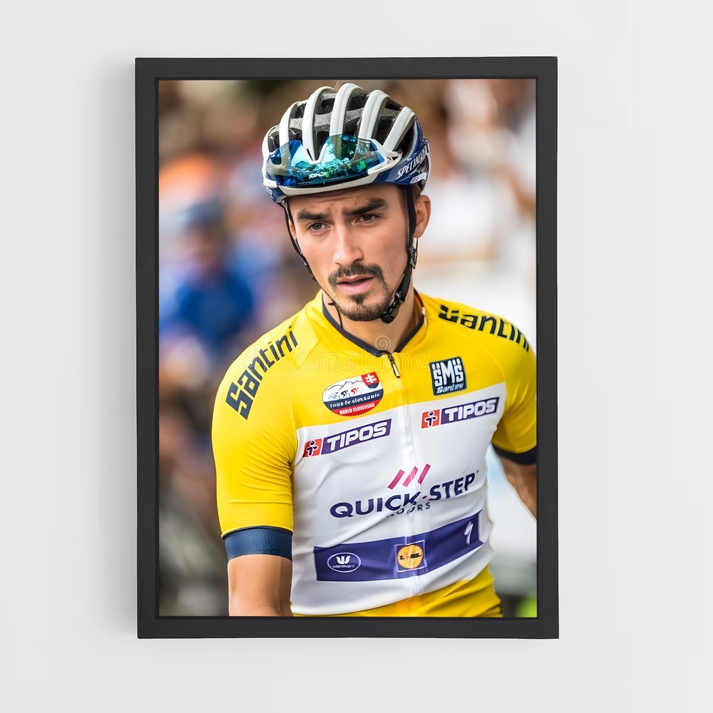 Poster L'Escapade Jaune – affiche Cyclisme (vue 2)